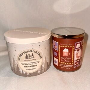 Bath & Body Works Cocoa Scented Candles